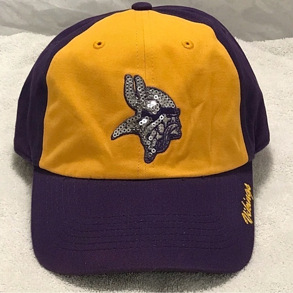 NFL Team Apparel - Minnesota Viking Woman's Football Cap - Picture 11 of 16